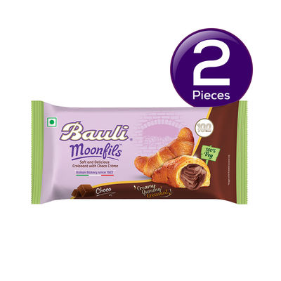 Bauli Moonfils Choco Veg Puff Roll Combo